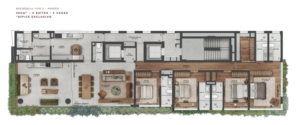 Apartamento, 4 quartos, 453 m² - Foto 12