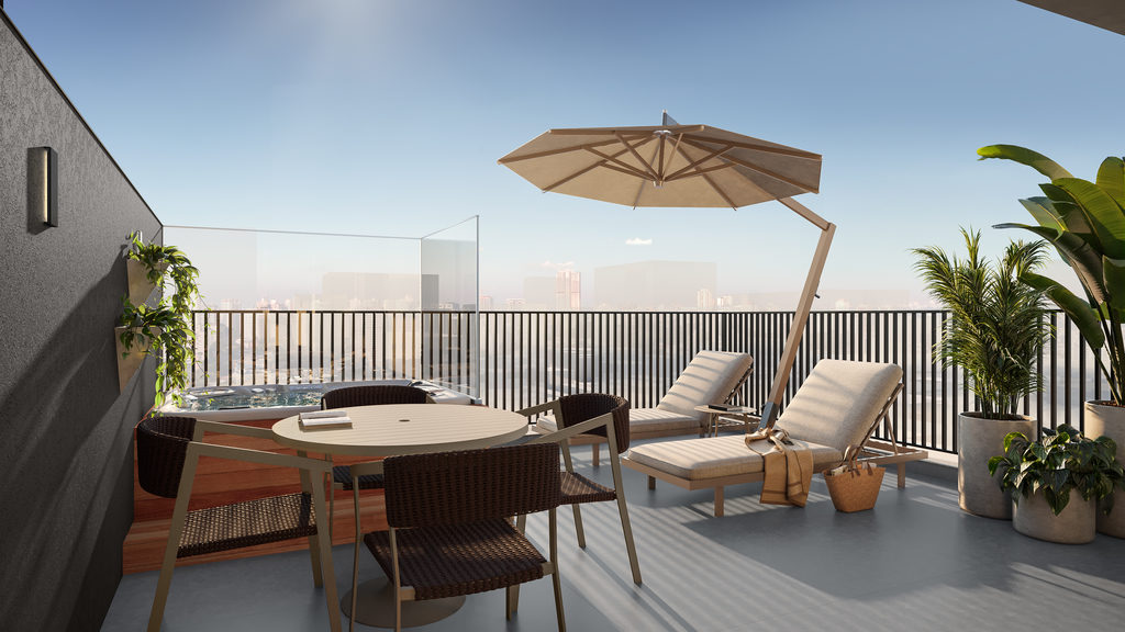 Apartamento, 2 quartos, 33 m² - Foto 2