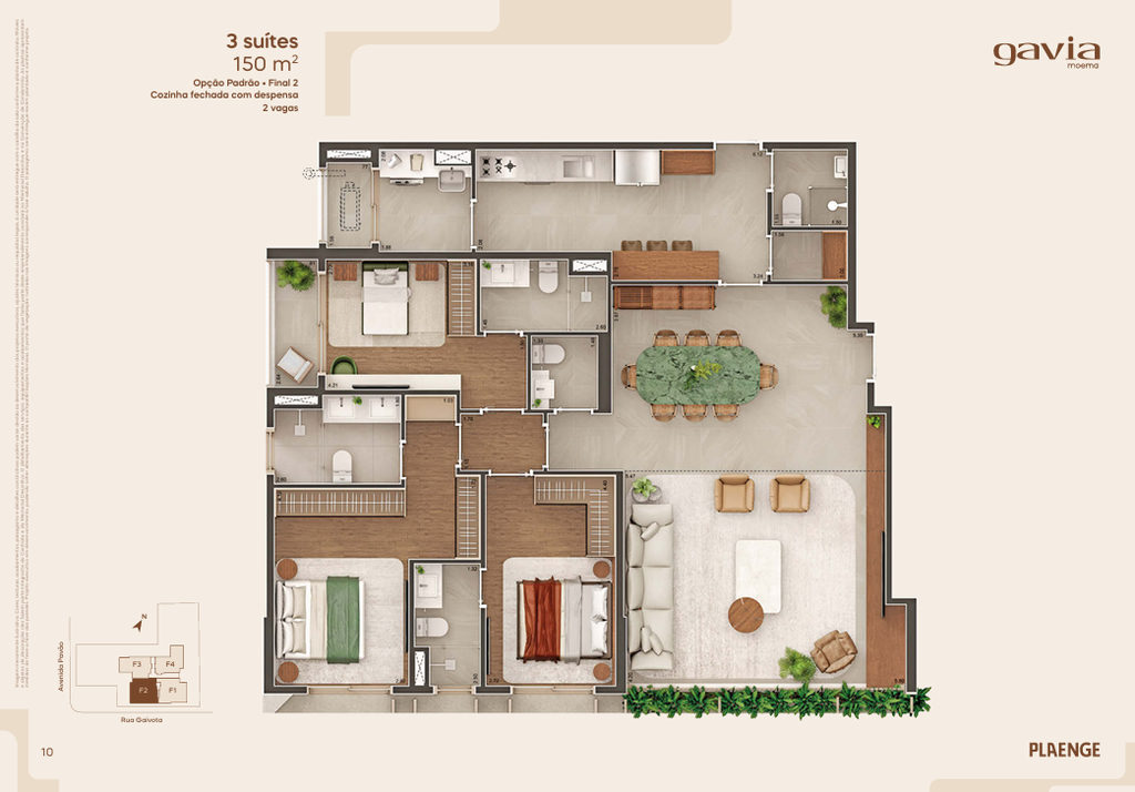 Cobertura, 1 quarto, 149 m² - Foto 35