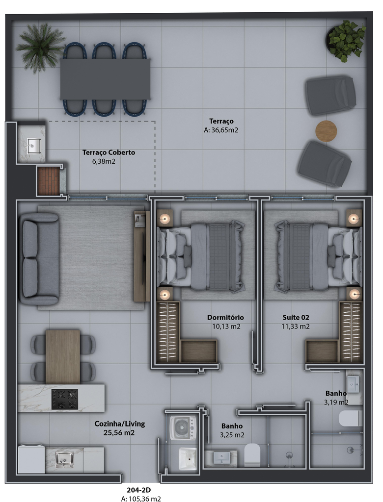Apartamento, 2 quartos, 81 m² - Foto 68