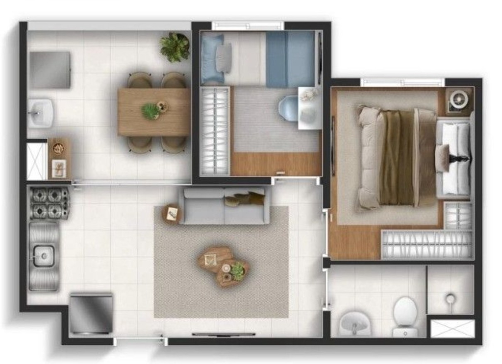 Apartamento, 2 quartos, 37 m² - Foto 17
