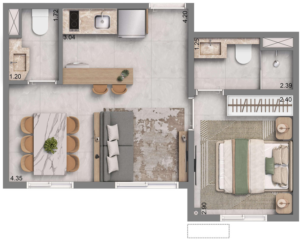 Loja-Salão, 24 m² - Foto 20