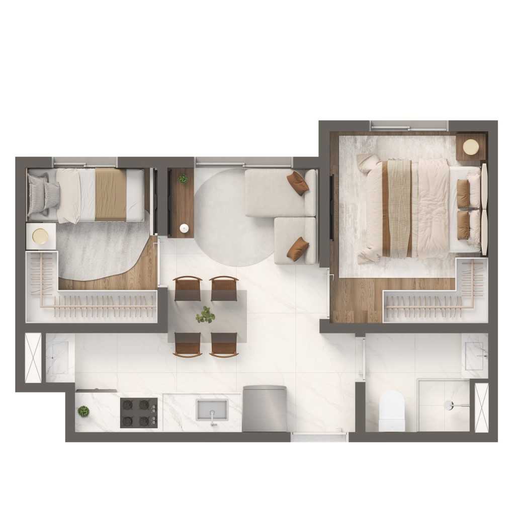 Apartamento, 1 quarto, 24 m² - Foto 35