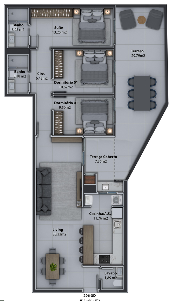 Apartamento, 2 quartos, 81 m² - Foto 77