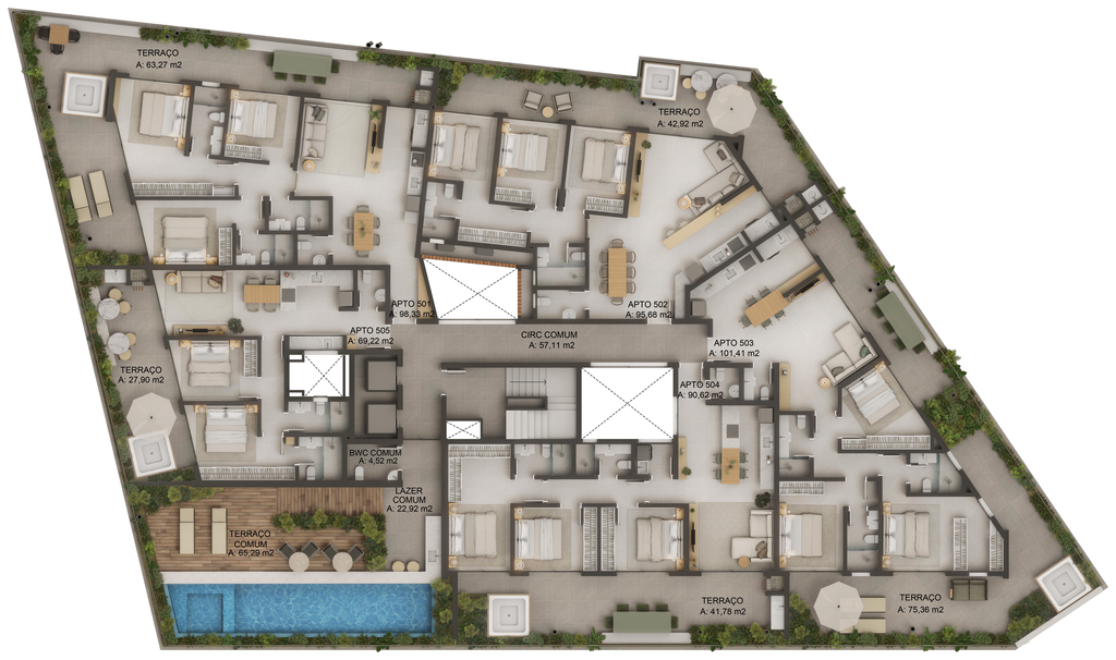 Apartamento, 4 quartos, 117 m² - Foto 12