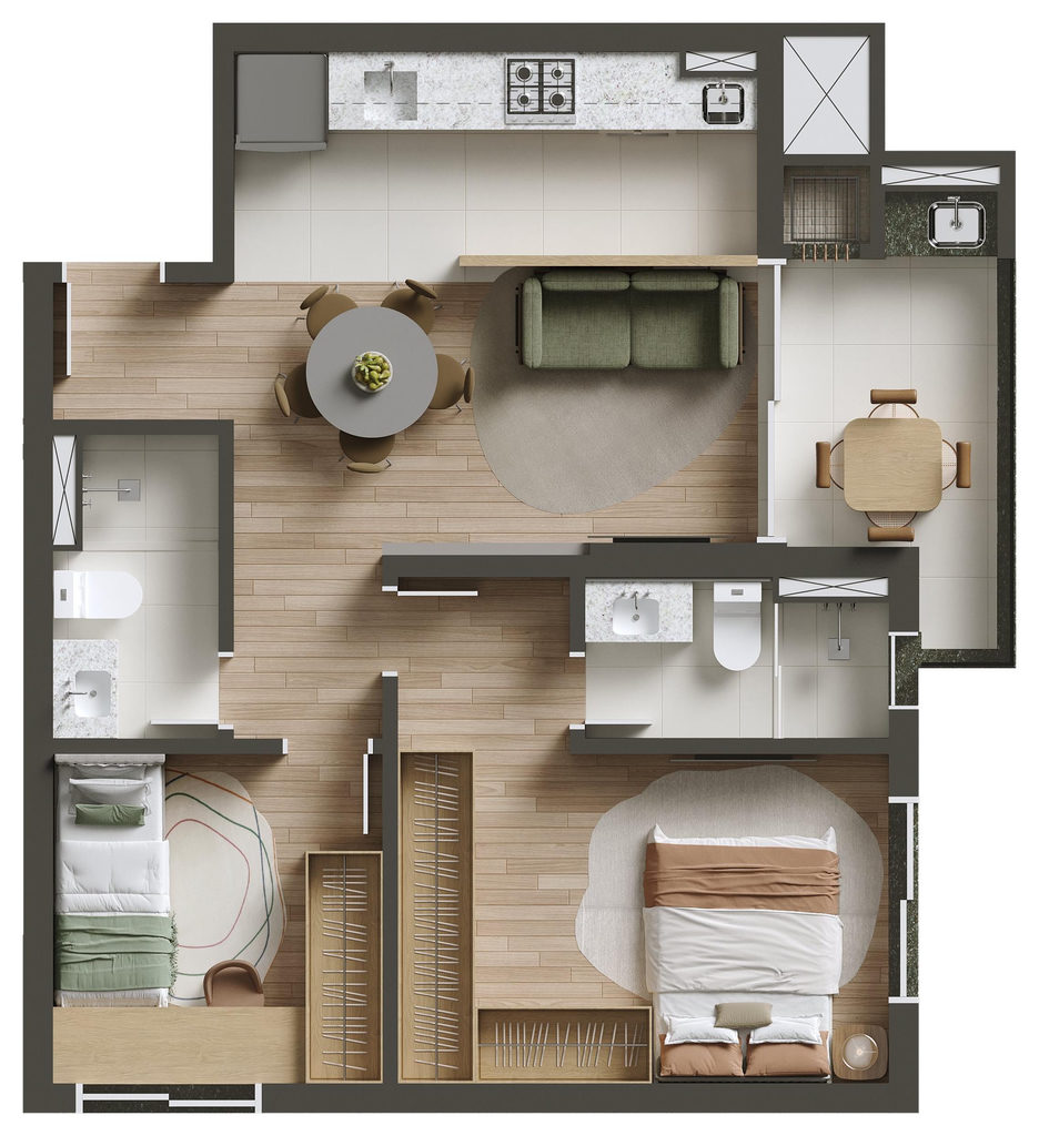 Apartamento, 1 quarto, 24 m² - Foto 29
