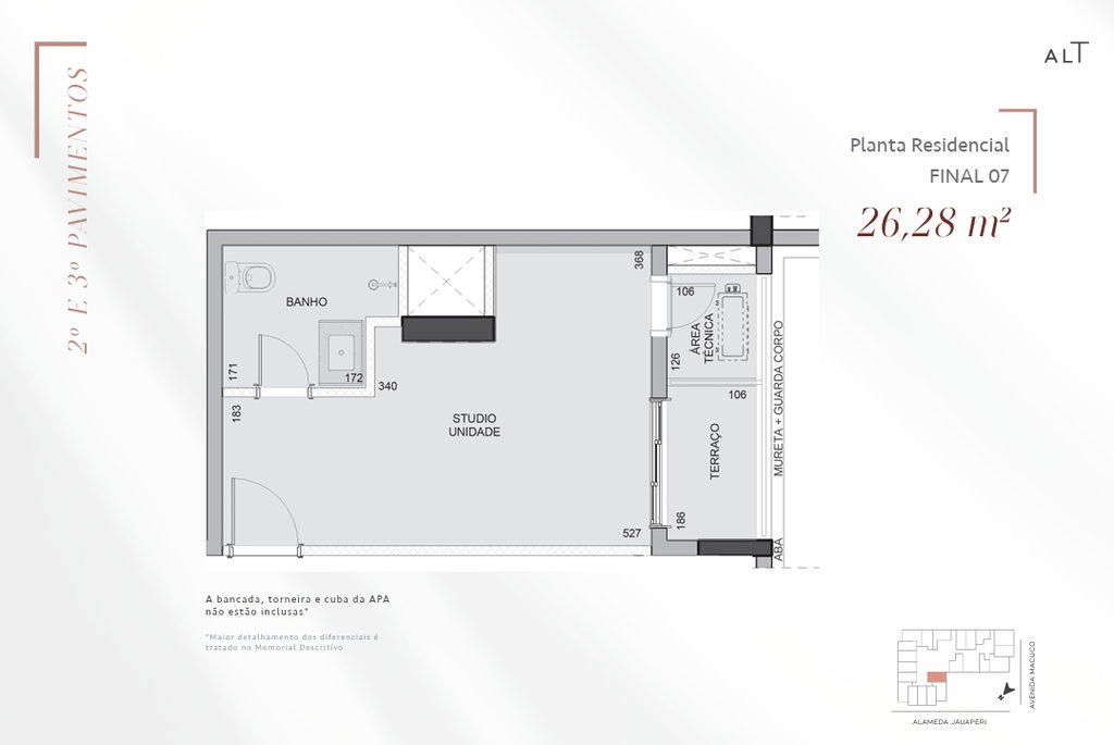 Apartamento, 1 quarto, 26 m² - Foto 27