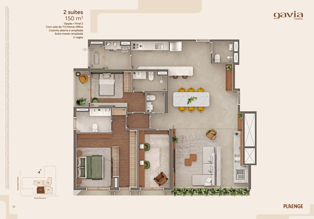Cobertura, 1 quarto, 149 m² - Foto 34