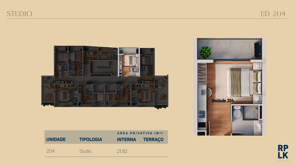 Planta - Unidade 204