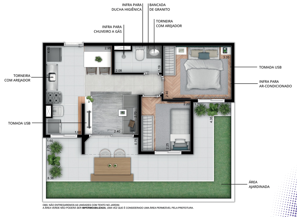 Apartamento, 2 quartos, 36 m² - Foto 28