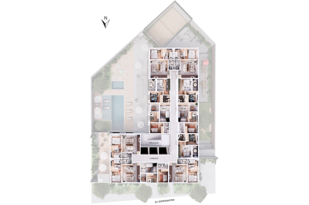 Apartamento, 1 quarto, 27 m² - Foto 43