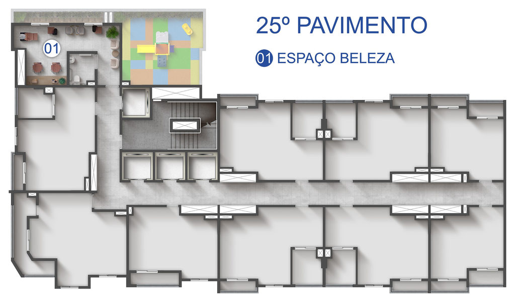 Apartamento, 1 quarto, 29 m² - Foto 28