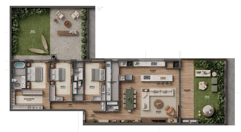 Apartamento, 3 quartos, 346 m² - Foto 31