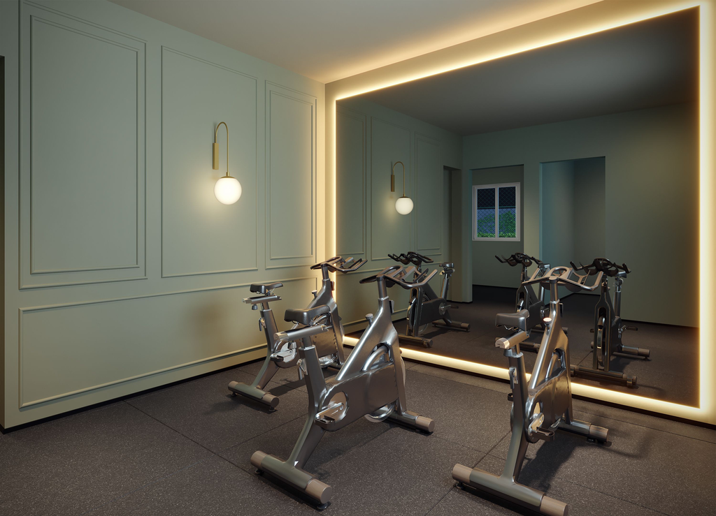 151 fitness - Apartamento à venda em São Paulo, Belenzinho, com 2 quartos, 33,78m²