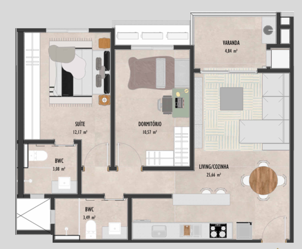 Apartamento, 3 quartos, 94 m² - Foto 81