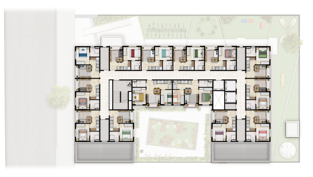 Apartamento, 1 quarto, 25 m² - Foto 21