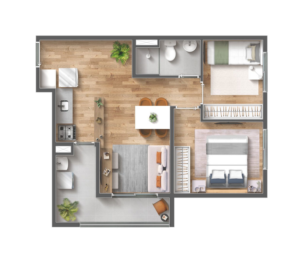 Apartamento, 2 quartos, 38 m² - Foto 23