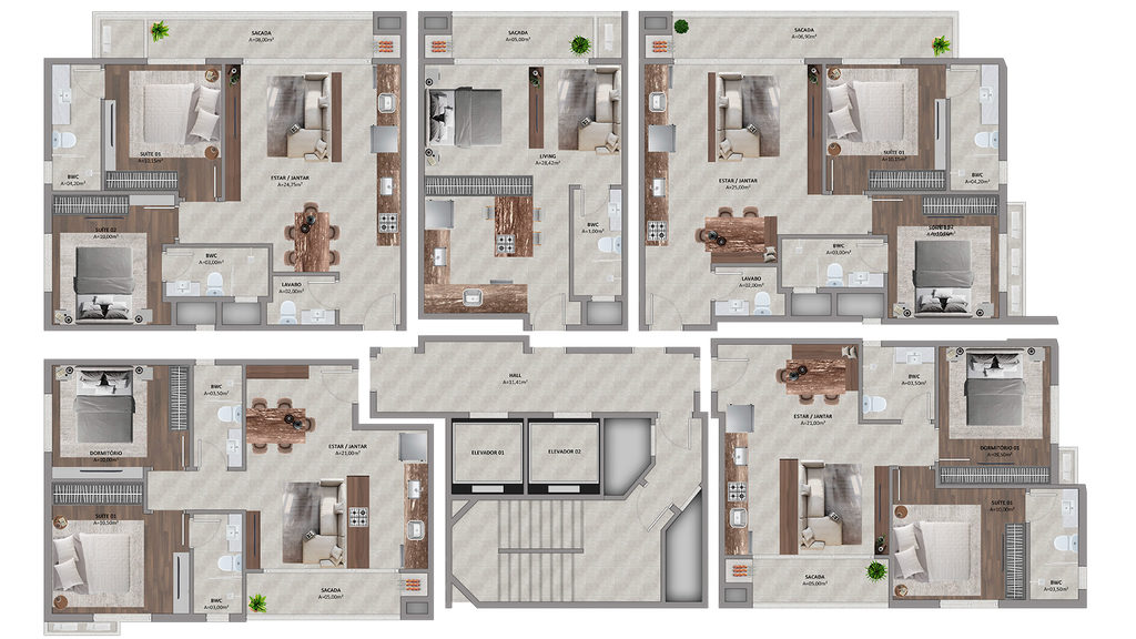 Apartamento, 1 quarto, 41 m² - Foto 19