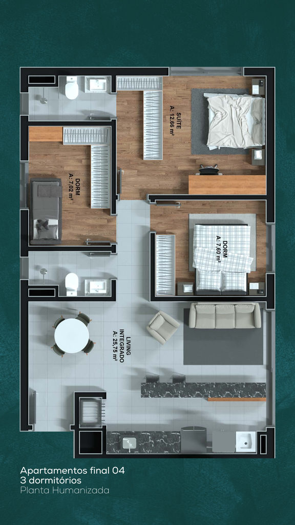 Apartamento, 2 quartos, 83 m² - Foto 18