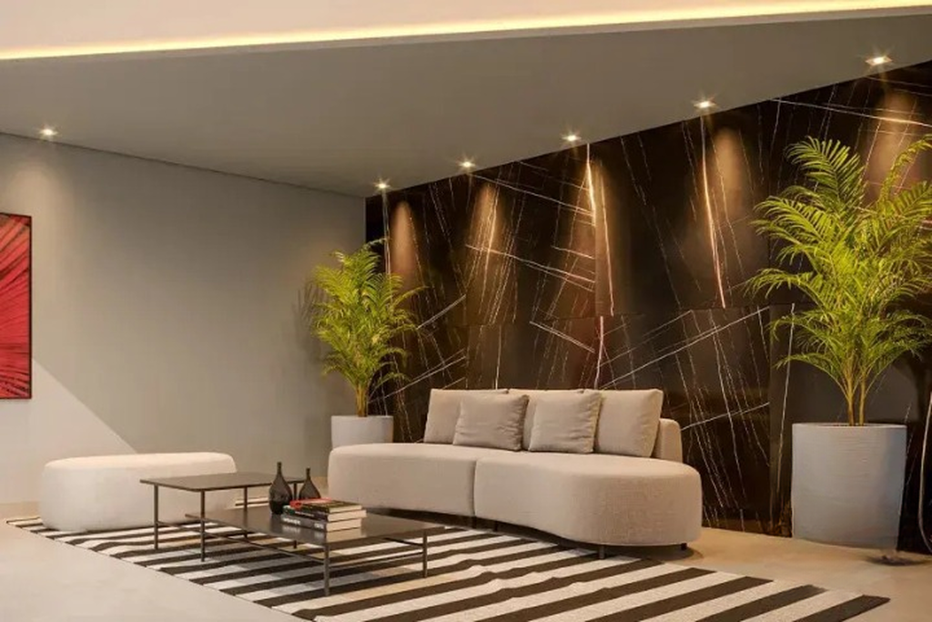 030 hall - Apartamento à venda em Goiânia, Setor Coimbra, com 2 quartos, 39,46m²