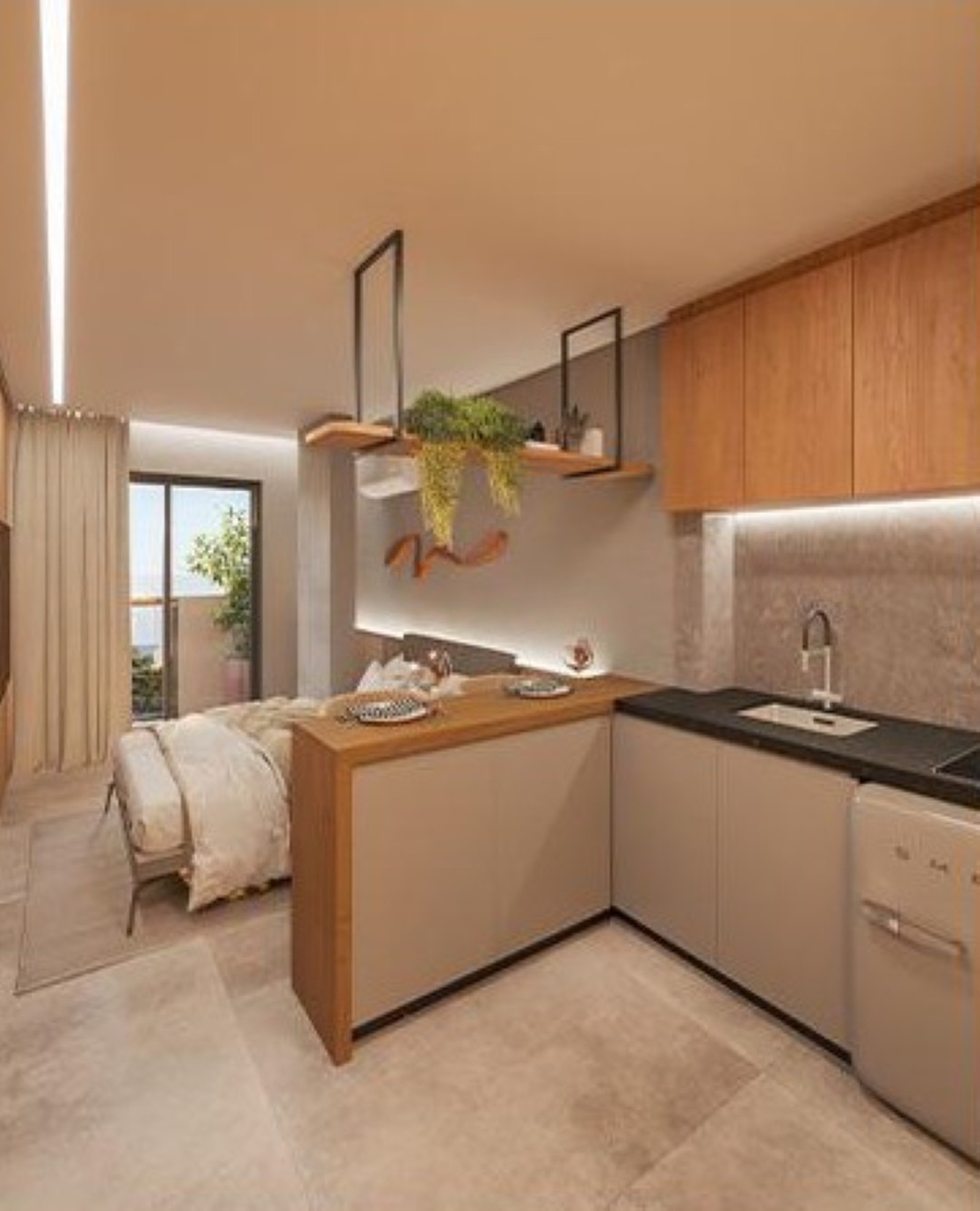 Studio à venda em Jardim Oceania, João Pessoa - SB Imóveis: 070 cozinha