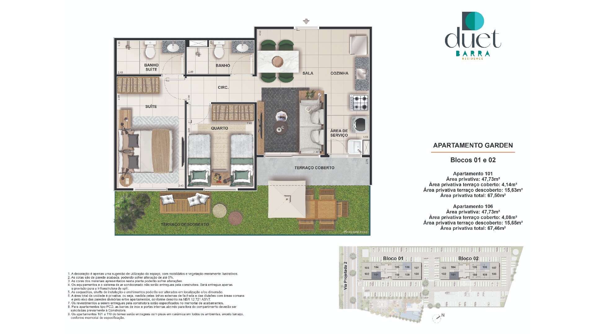 Duet Barra - Fase 1 Duet Barra - Fase 1