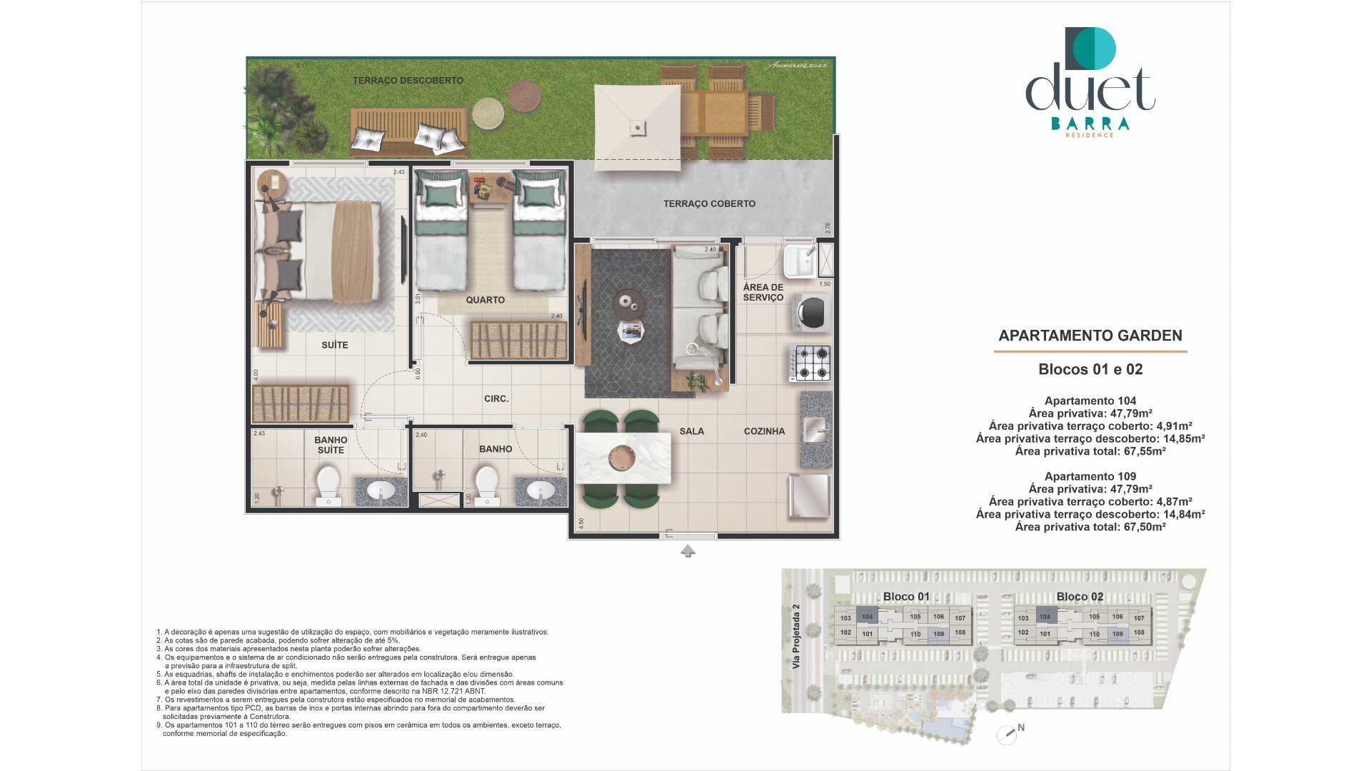 Duet Barra - Fase 1 Duet Barra - Fase 1