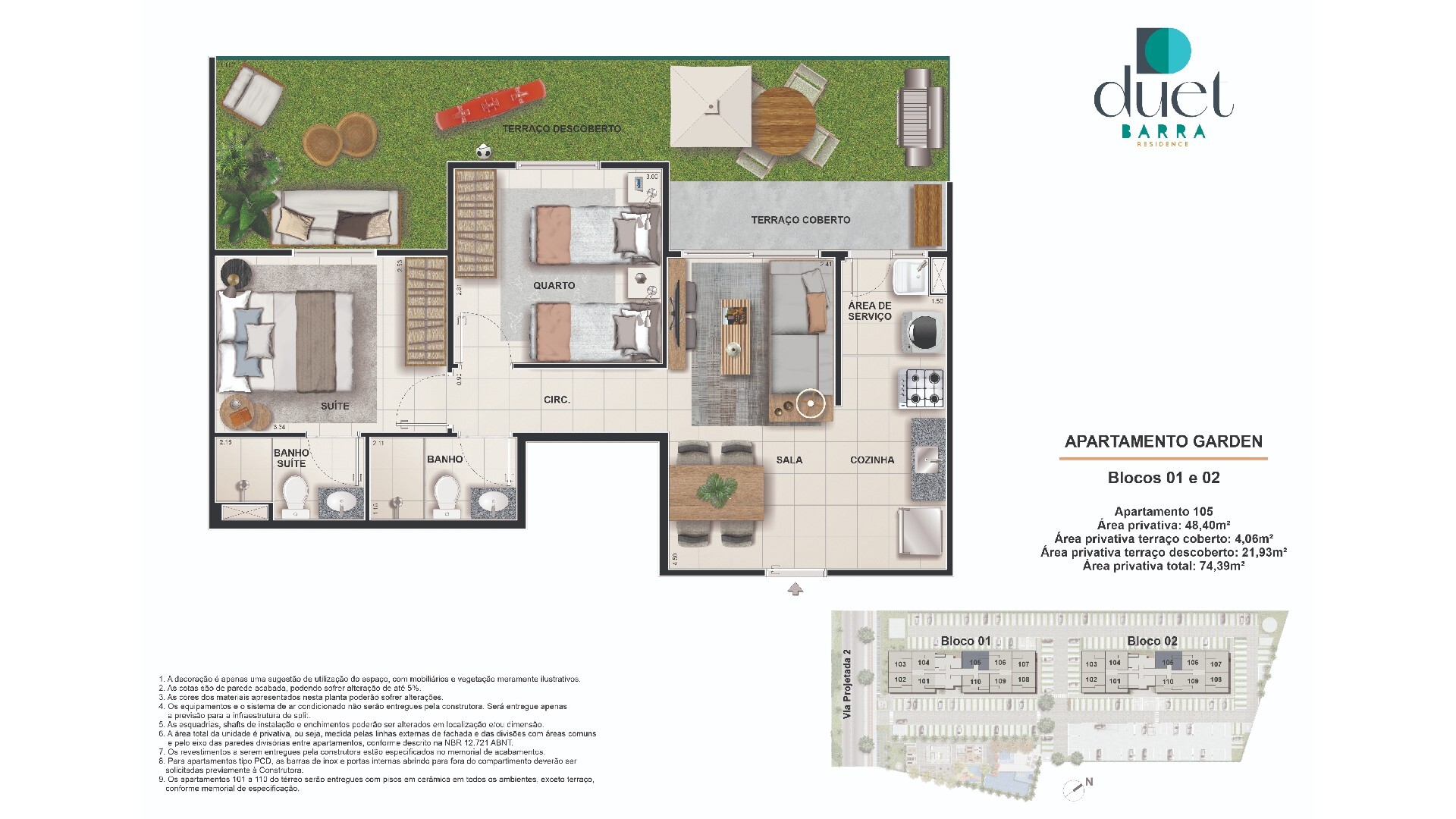 Duet Barra - Fase 1 Duet Barra - Fase 1