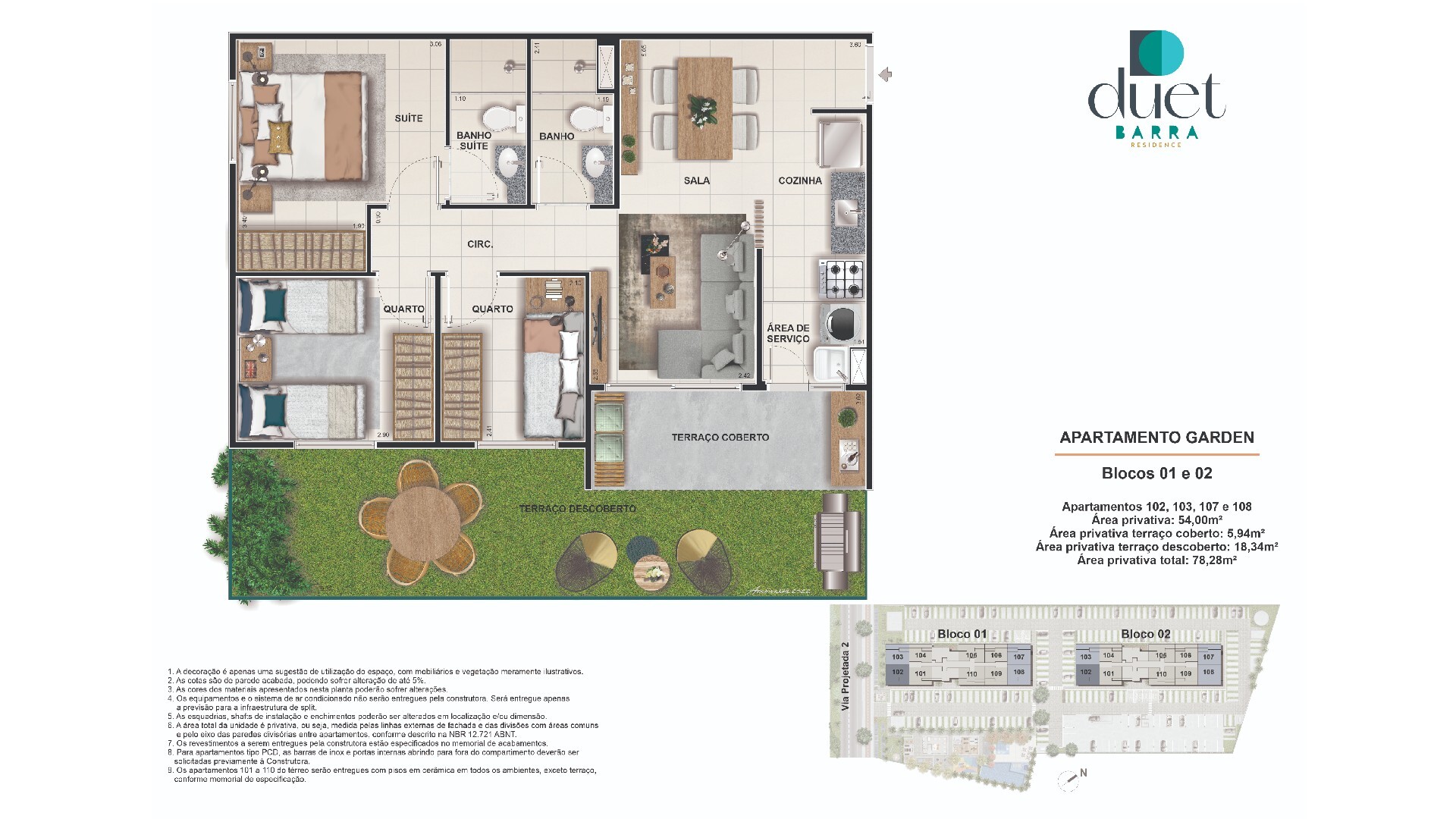 Duet Barra - Fase 1 Duet Barra - Fase 1