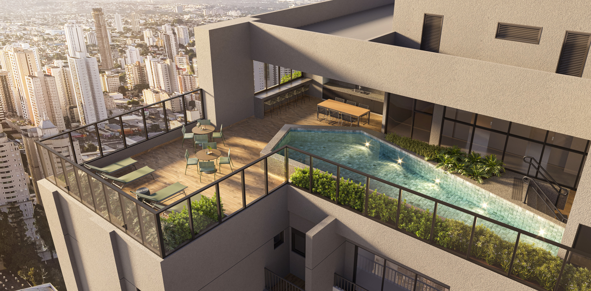 Residencial Multifamiliar de 2 quartos, 68m² no bairro Setor Bueno, em Goiânia | Eu Corretor