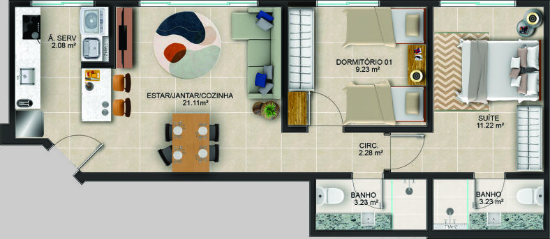 Mirante dos Corais - Coral Construtora