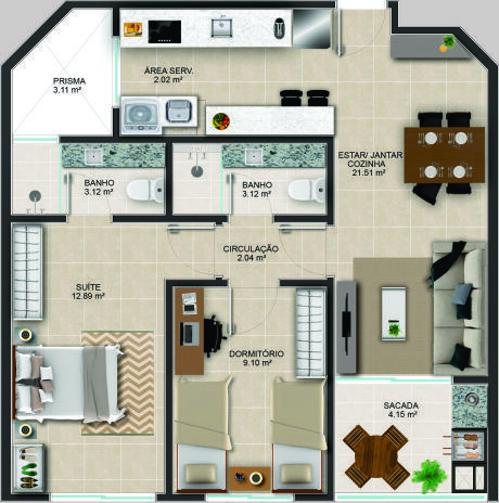 Mirante dos Corais - Coral Construtora