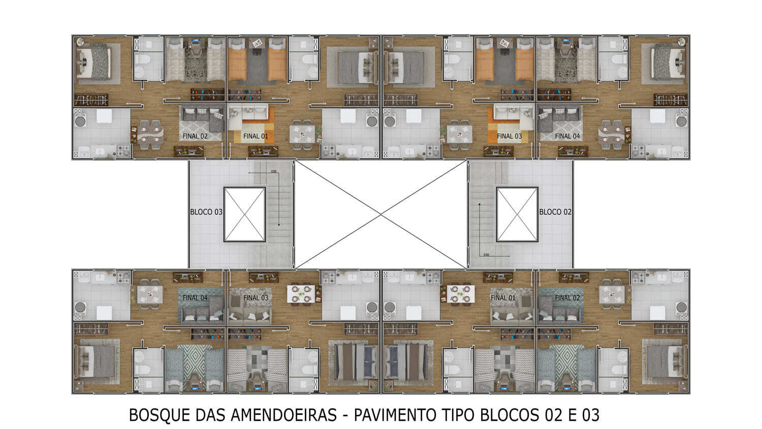 Bosque das Amendoeiras - Fase 1 Bosque das Amendoeiras - Fase 1