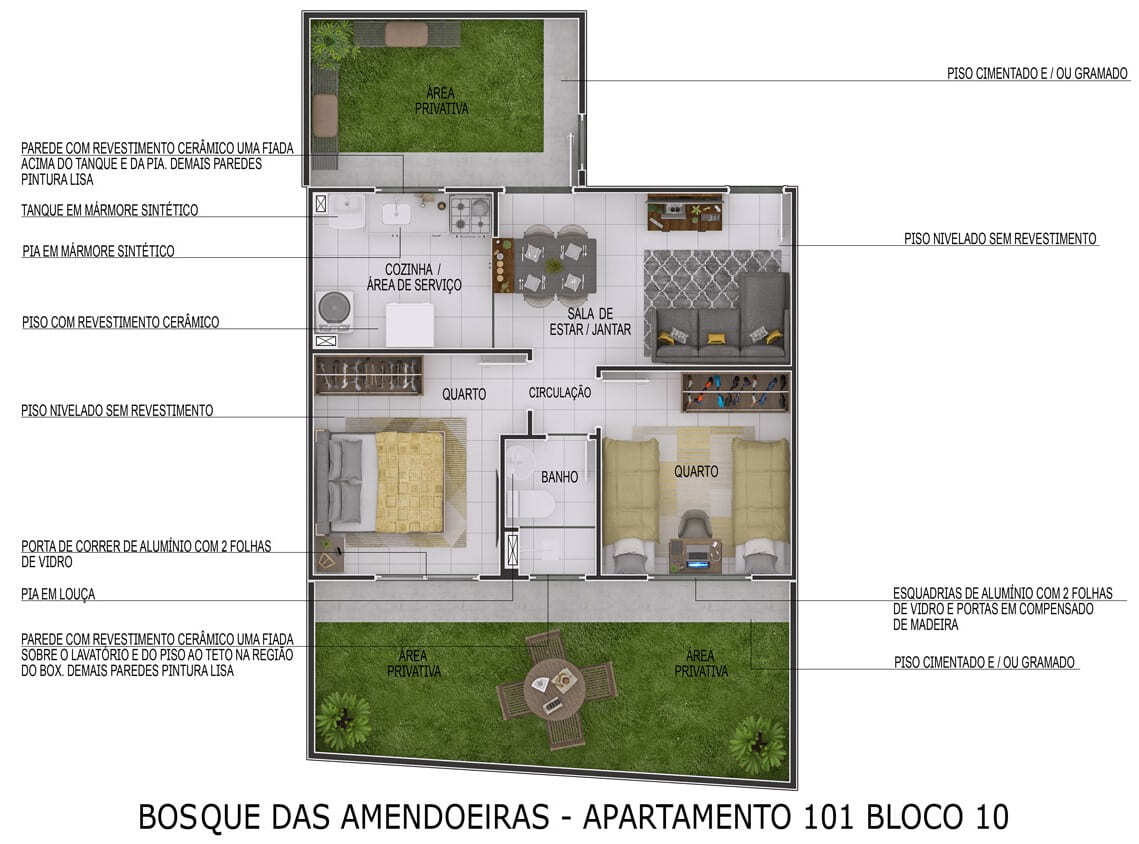 Bosque das Amendoeiras - Fase 1 Bosque das Amendoeiras - Fase 1