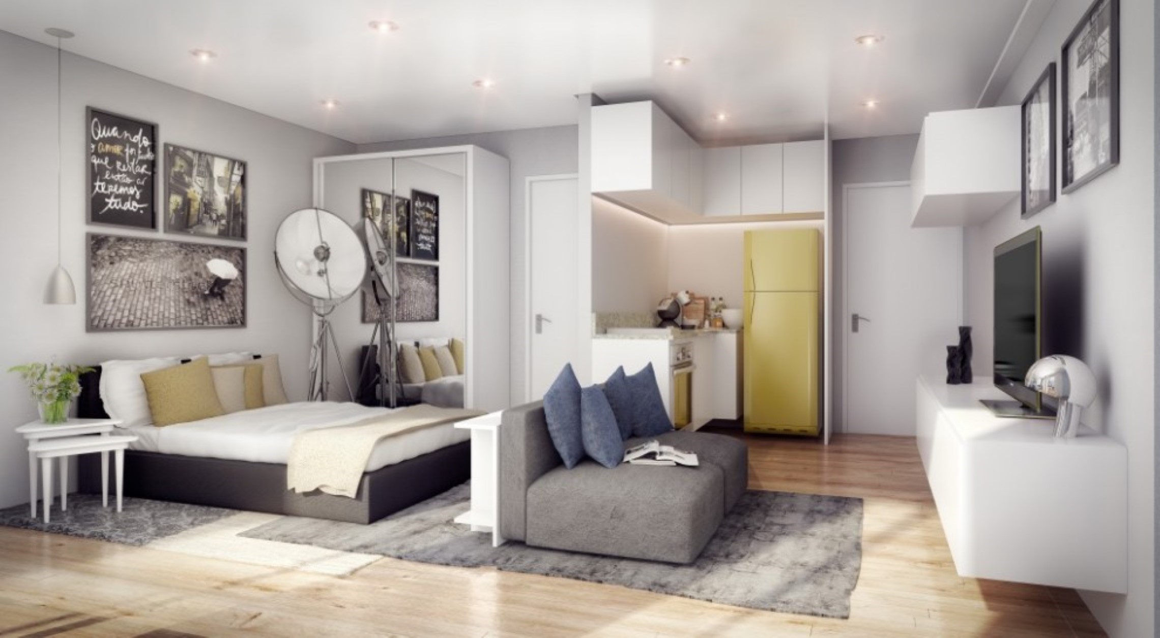 Apartamento, 1 quarto, 35 m² - Foto 3