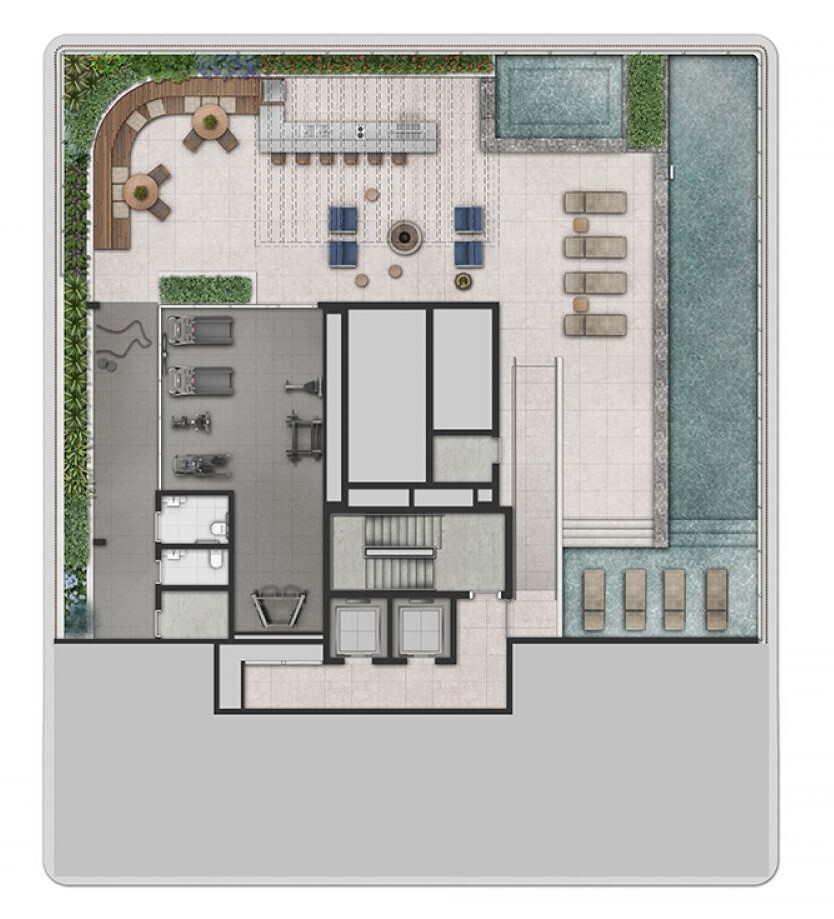 Pavimento rooftop