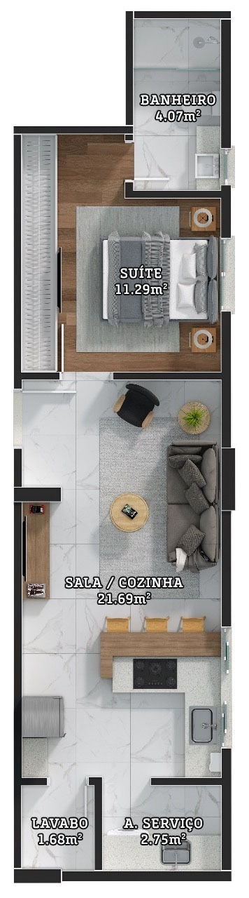 Brooklyn 365 Residence - Mussi Empreendimentos Brooklyn 365 Residence - Mussi Empreendimentos