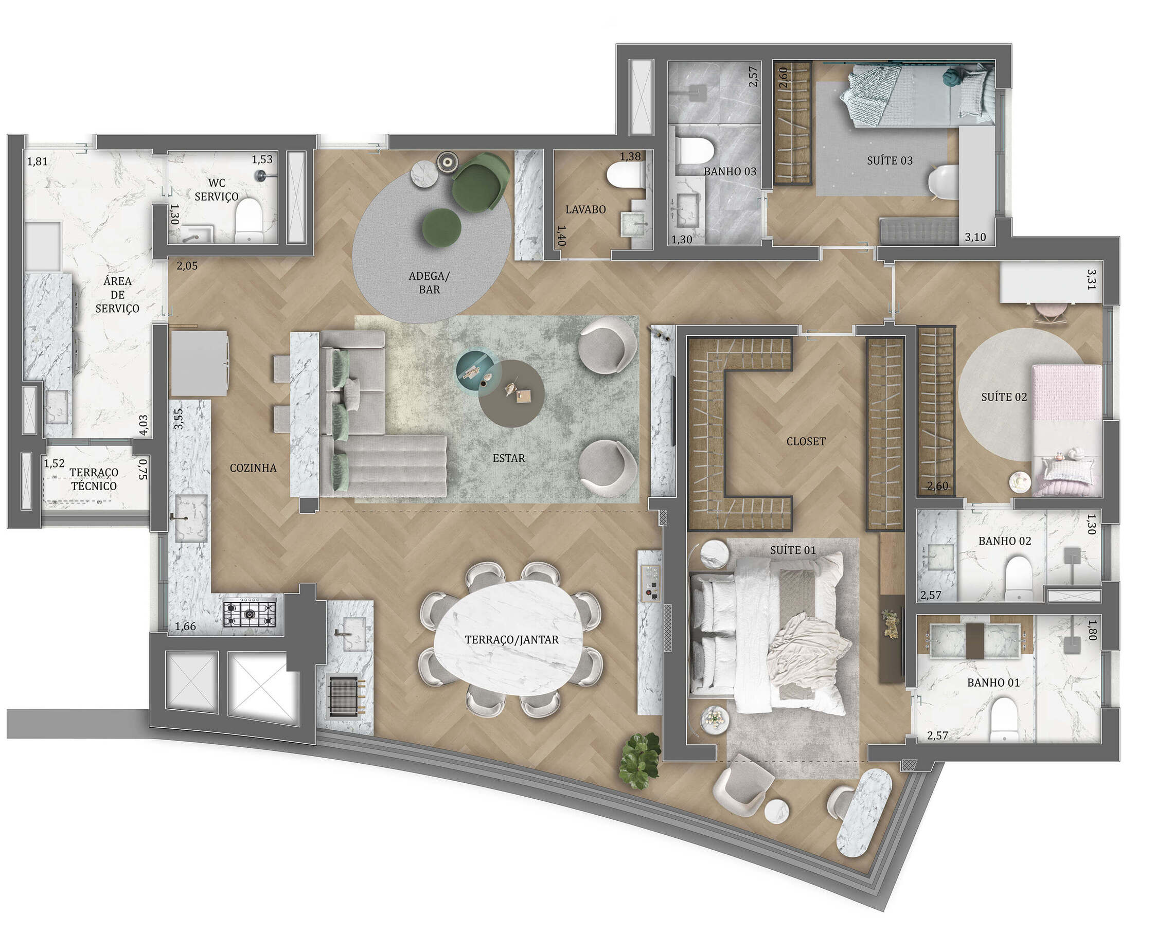 Bosque Pitangueiras - Tecnisa SP