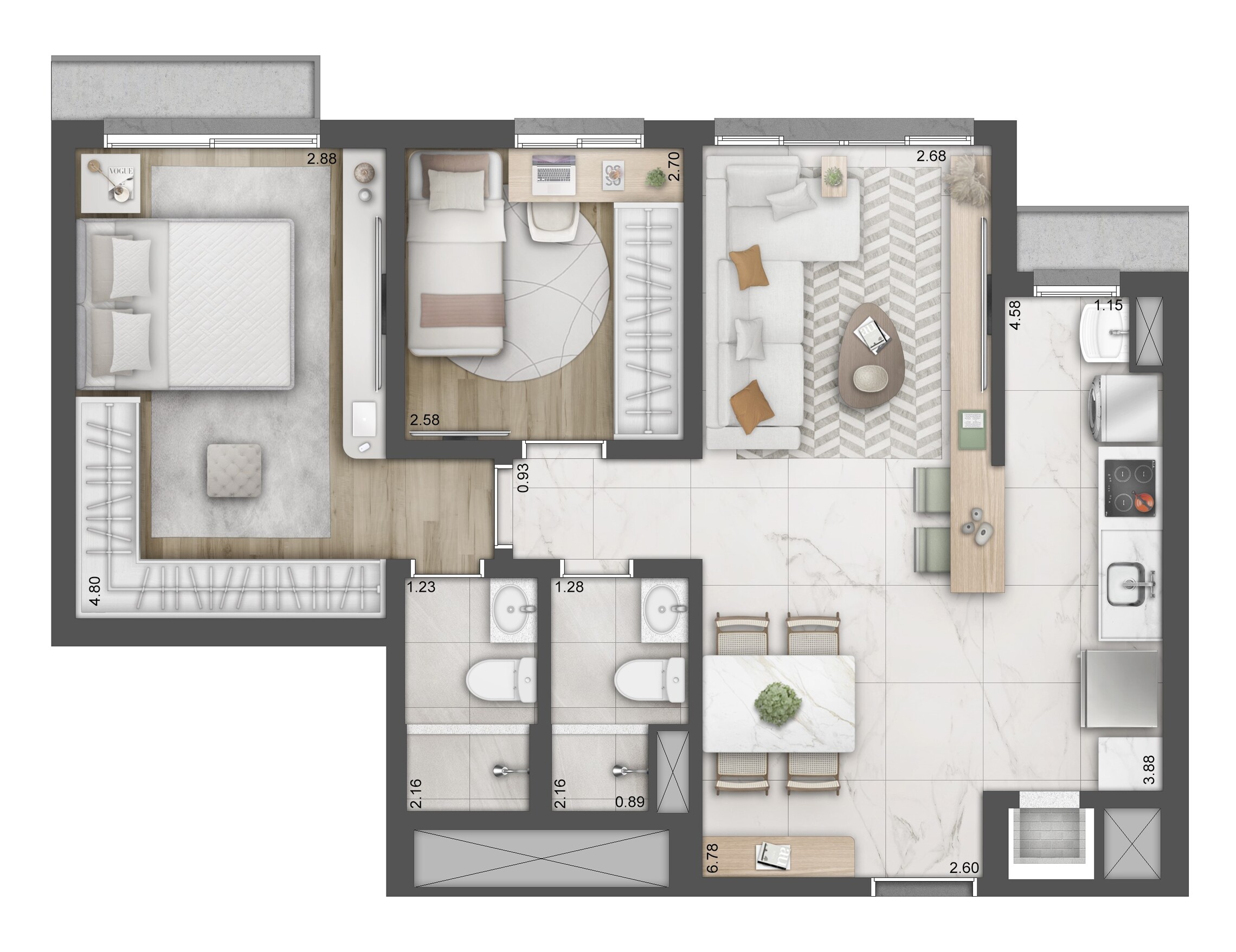 Nova Olaria Residences - Cyrela Goldsztein