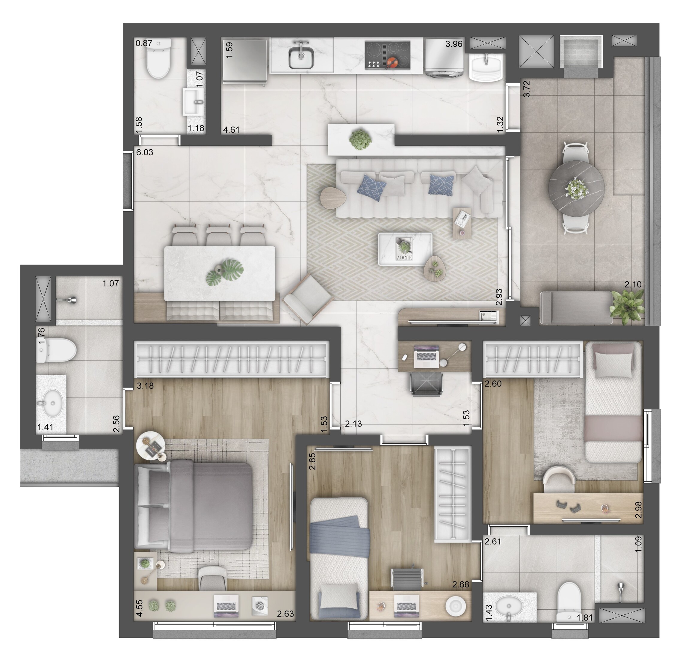 Nova Olaria Residences - Cyrela Goldsztein