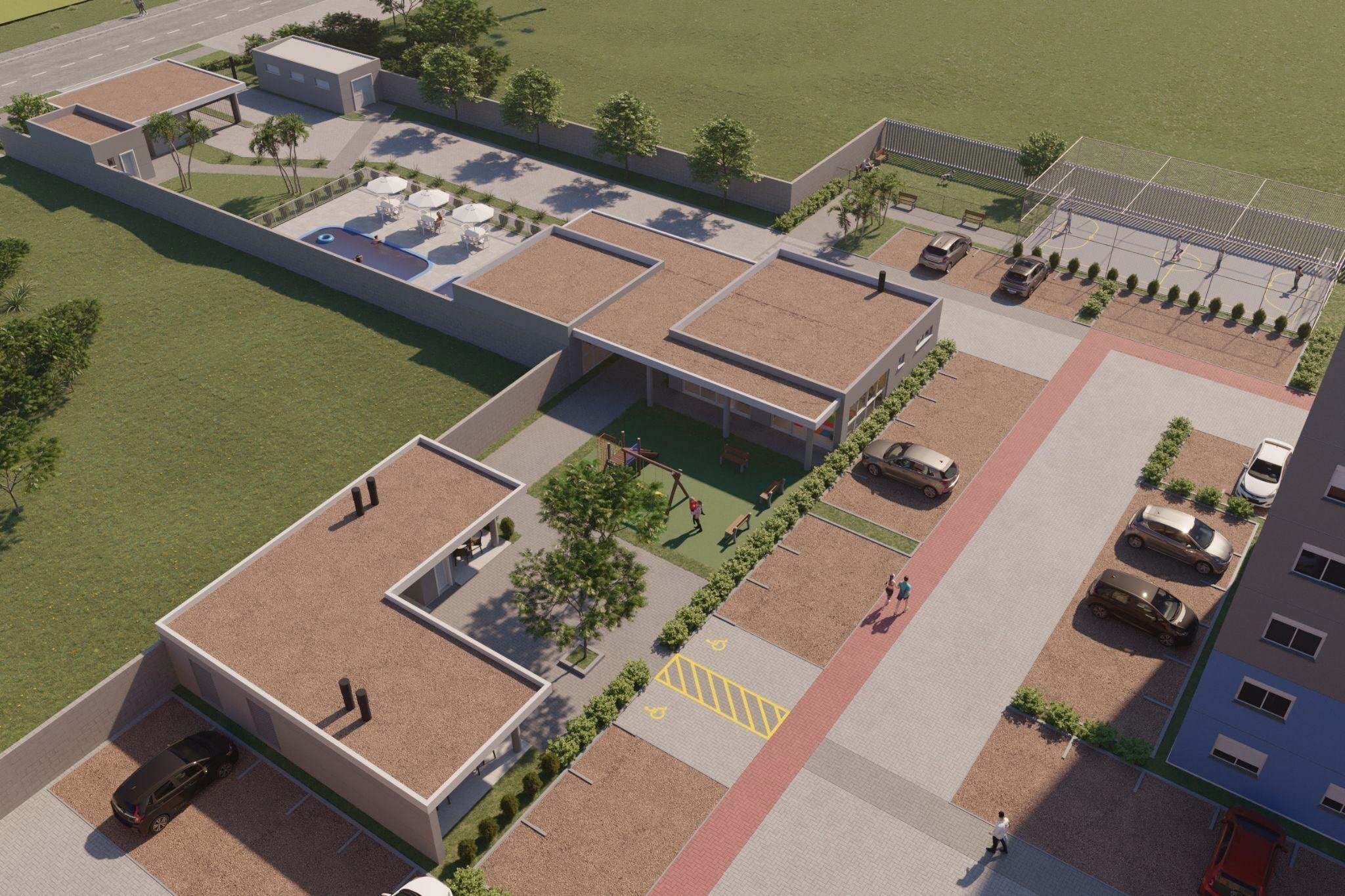 Residencial Multifamiliar de 2 quartos, 49m² no bairro Harmonia, em Canoas | Eu Corretor