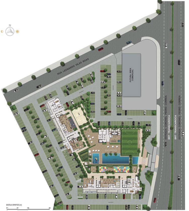 Jardim da Barra - Calçada