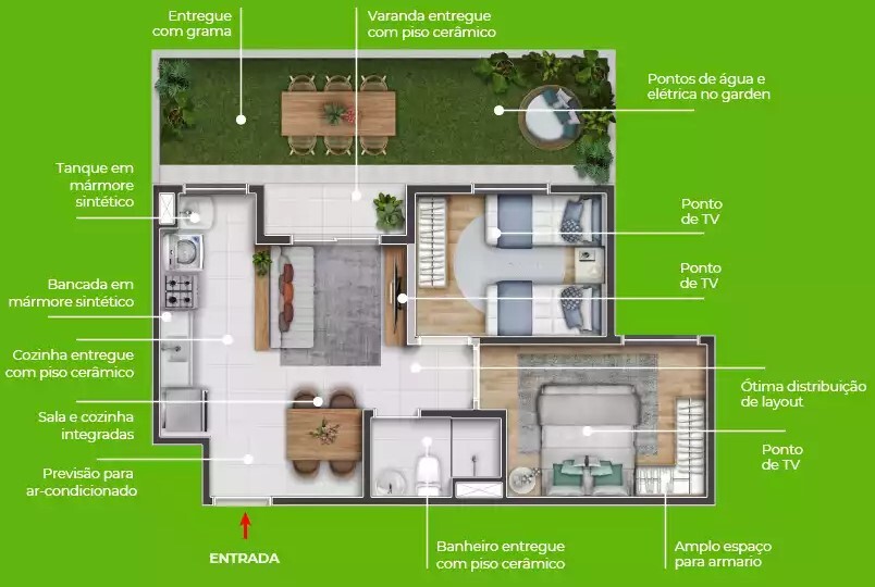 Icon Residence Club - Longitude Incorporadora SP Interior