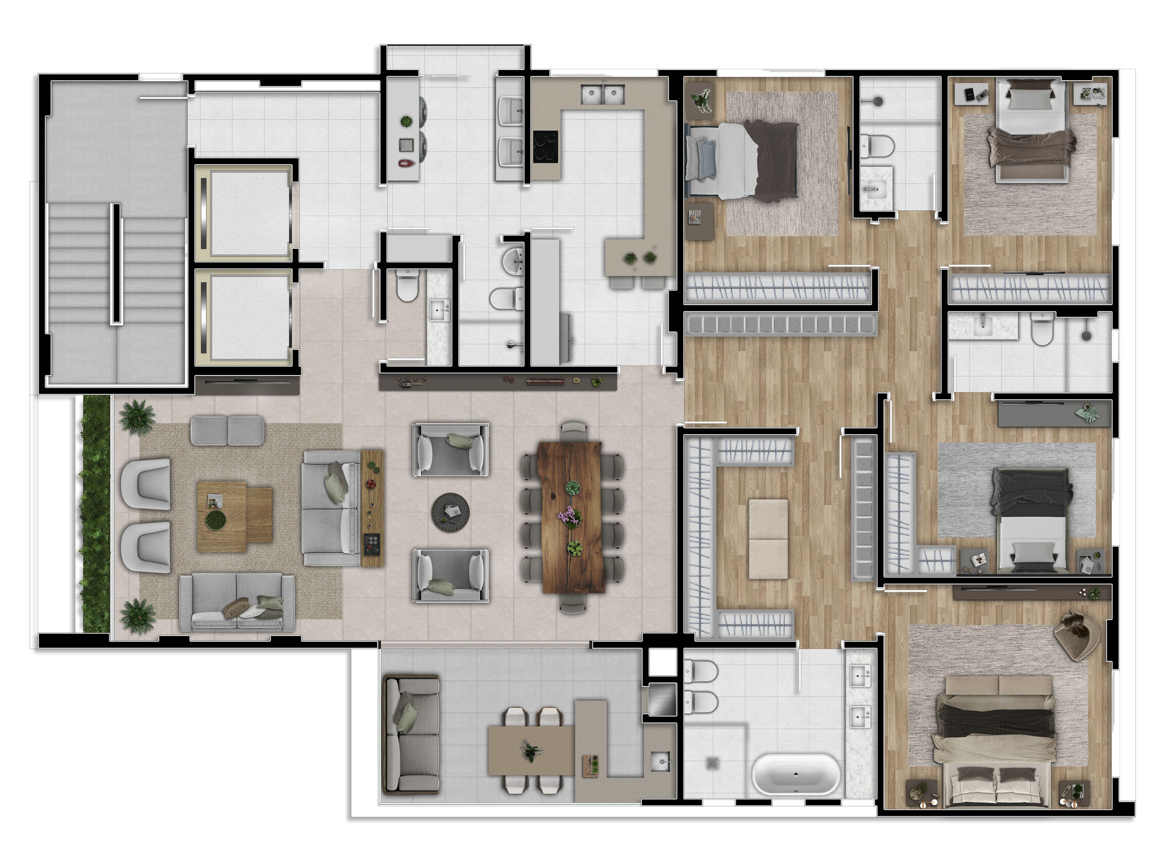 Sette Case - Hugo Peretti Sette Case - Hugo Peretti