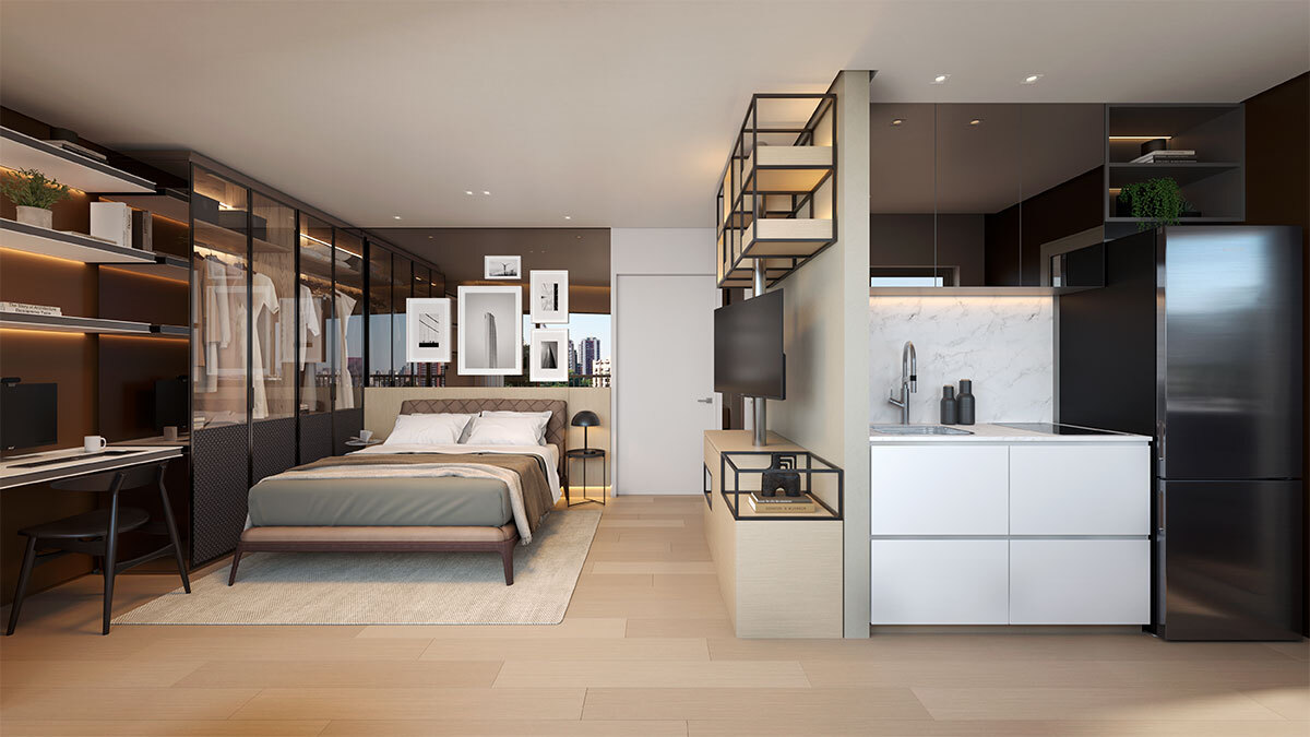 Residencial Multifamiliar de 1 quarto, 43m² no bairro Vila Madalena, em São Paulo | Eu Corretor