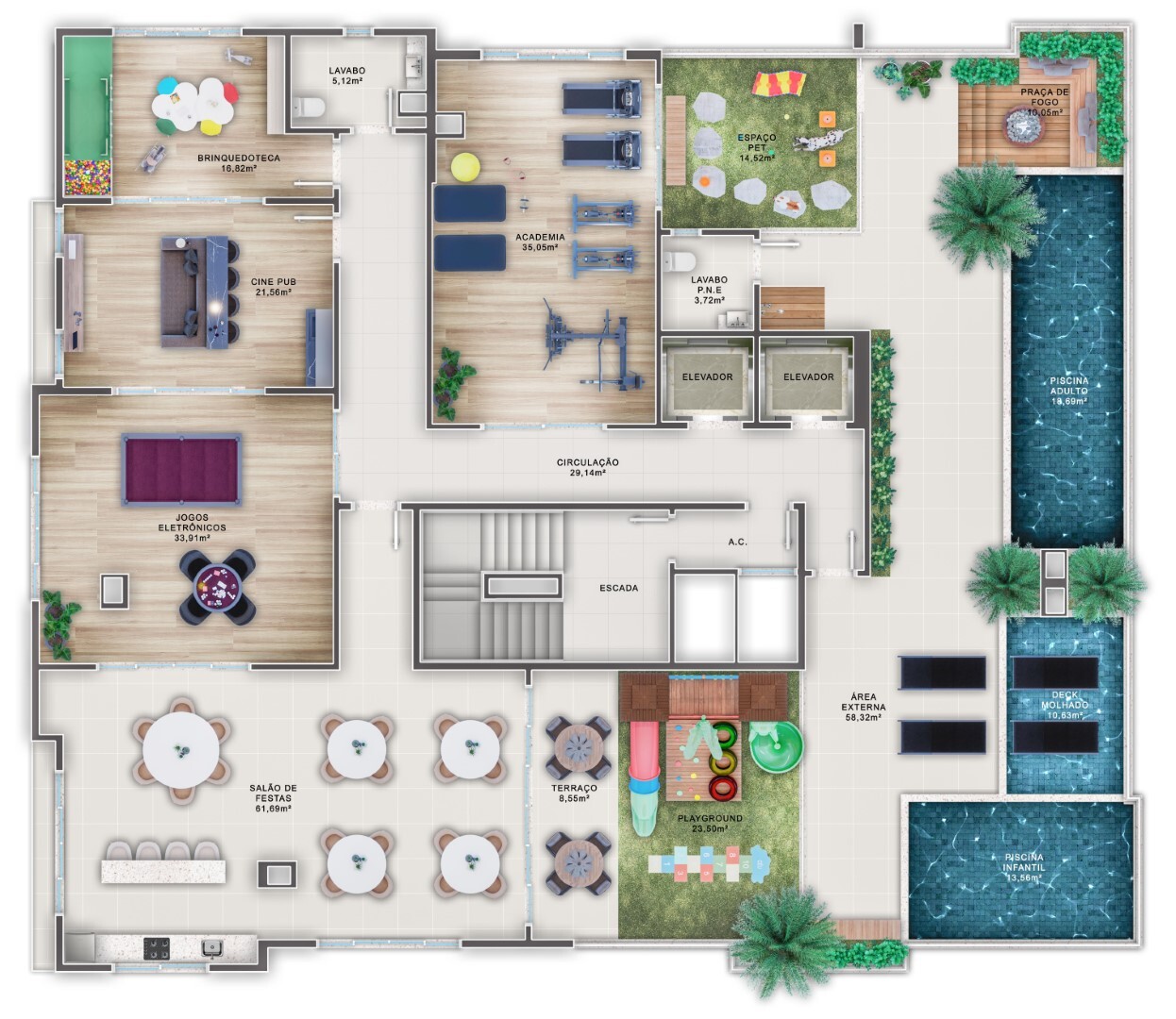 Pavimento rooftop a