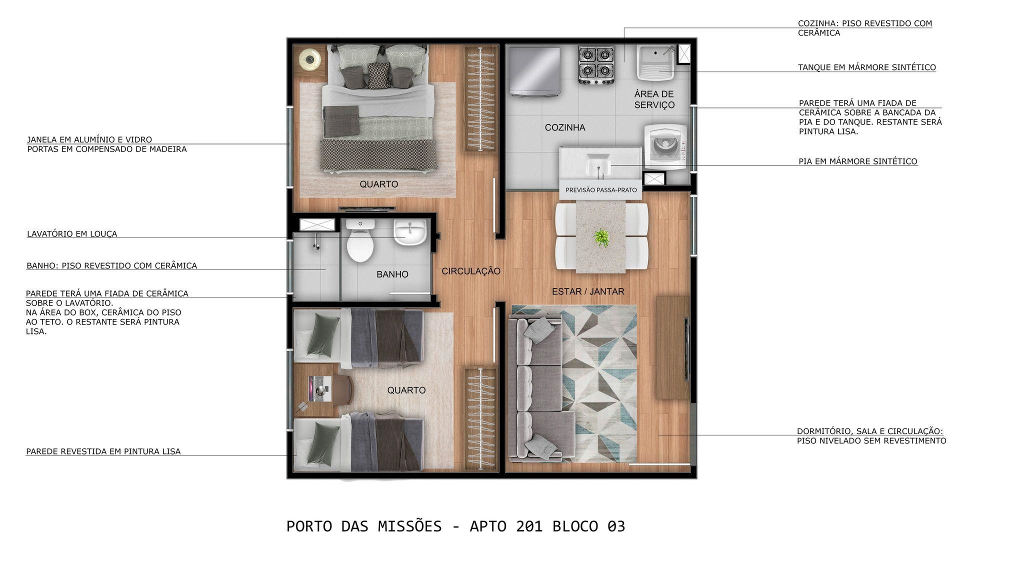 Porto das Missões - Fase 1 Porto das Missões - Fase 1