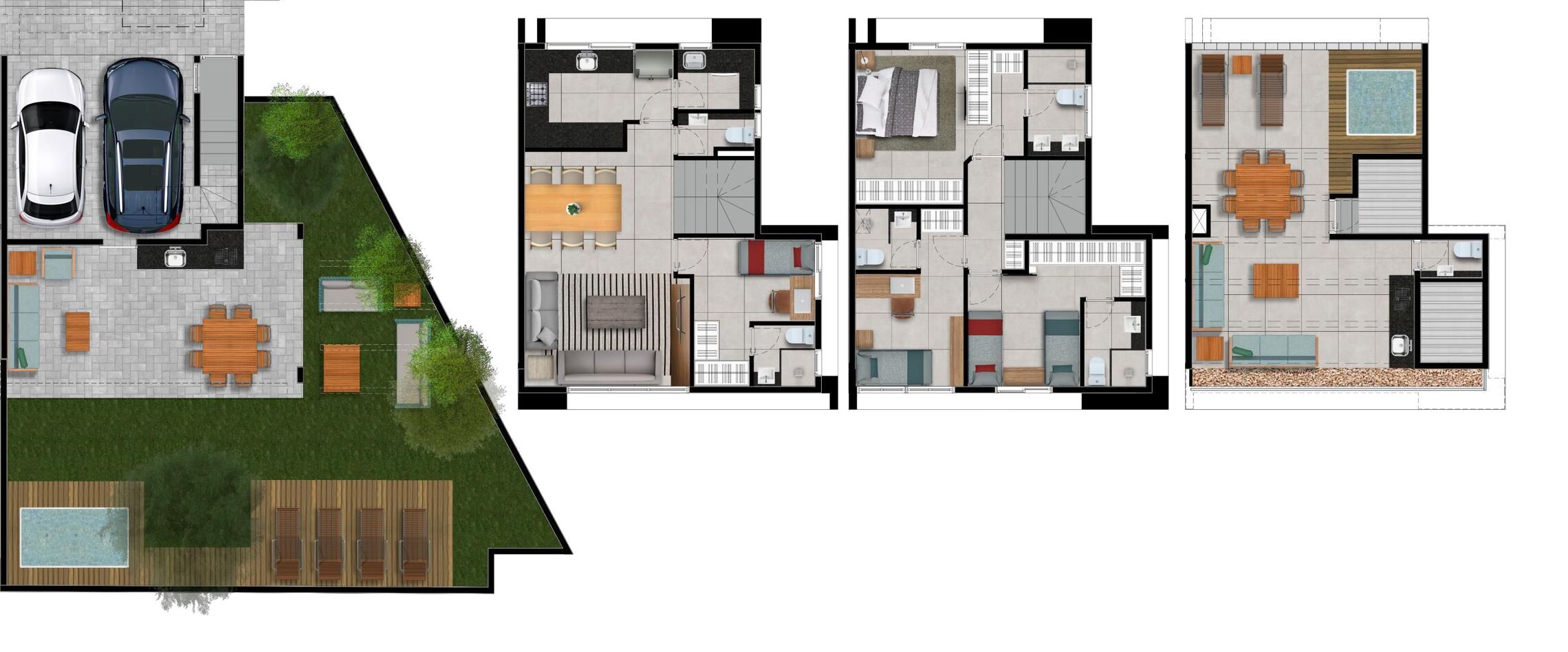 Planta 04 - 4 dorm 313 10m²