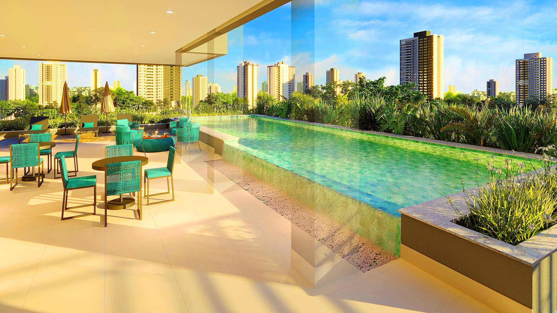 Residencial Multifamiliar de 2 quartos, 66m² no bairro Parque Amazônia, em Goiânia | Eu Corretor