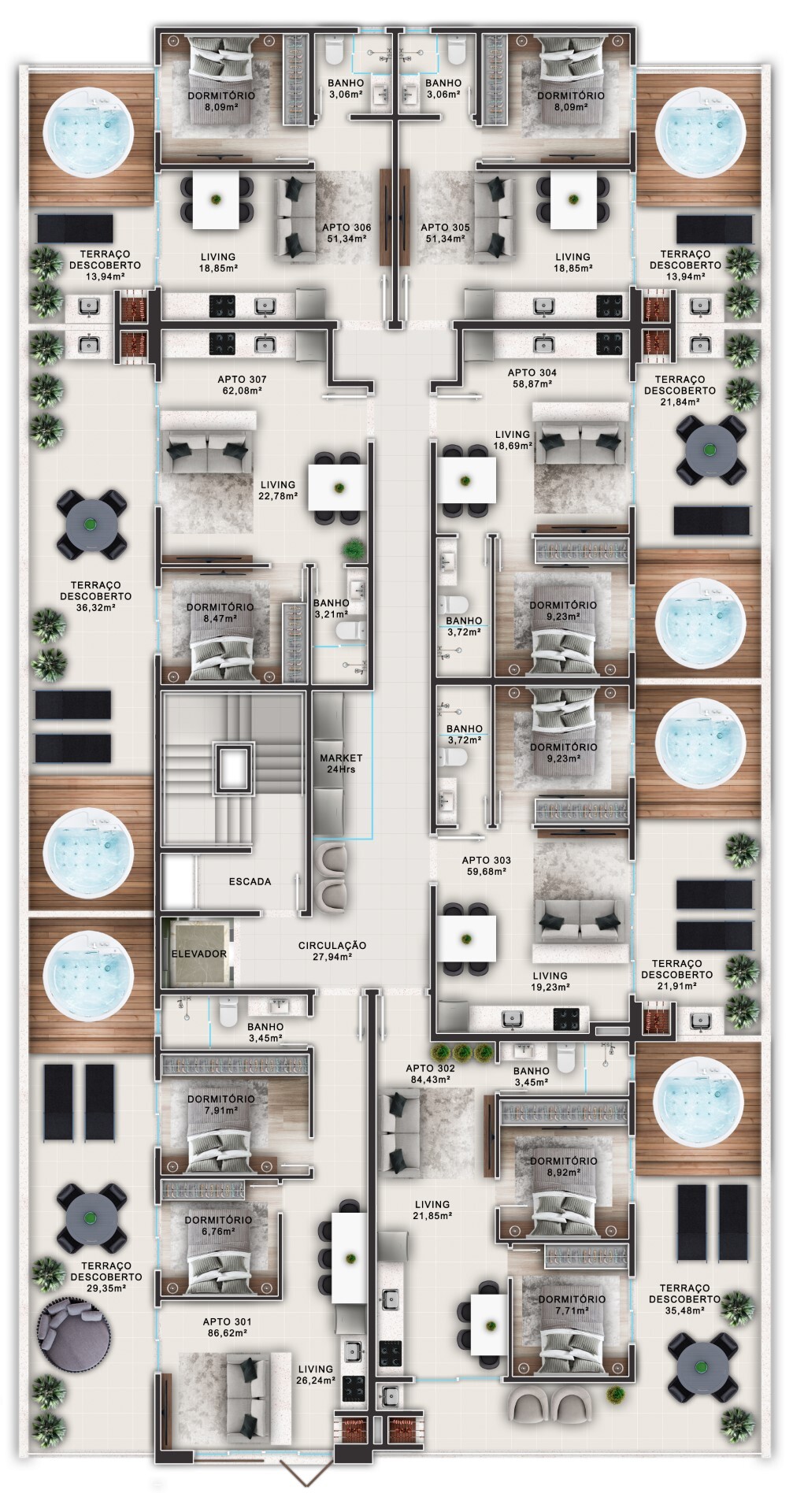 Vogue Apartments - Carraro Empreendimentos Vogue Apartments - Carraro Empreendimentos